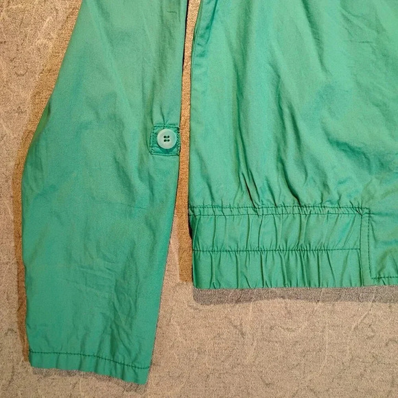 Maurices Women's Long  Sleeve Turquoise Button Up Jacket in Size Medium - Picture 4 of 11